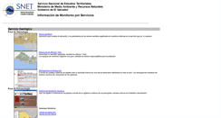 Desktop Screenshot of mapas.snet.gob.sv